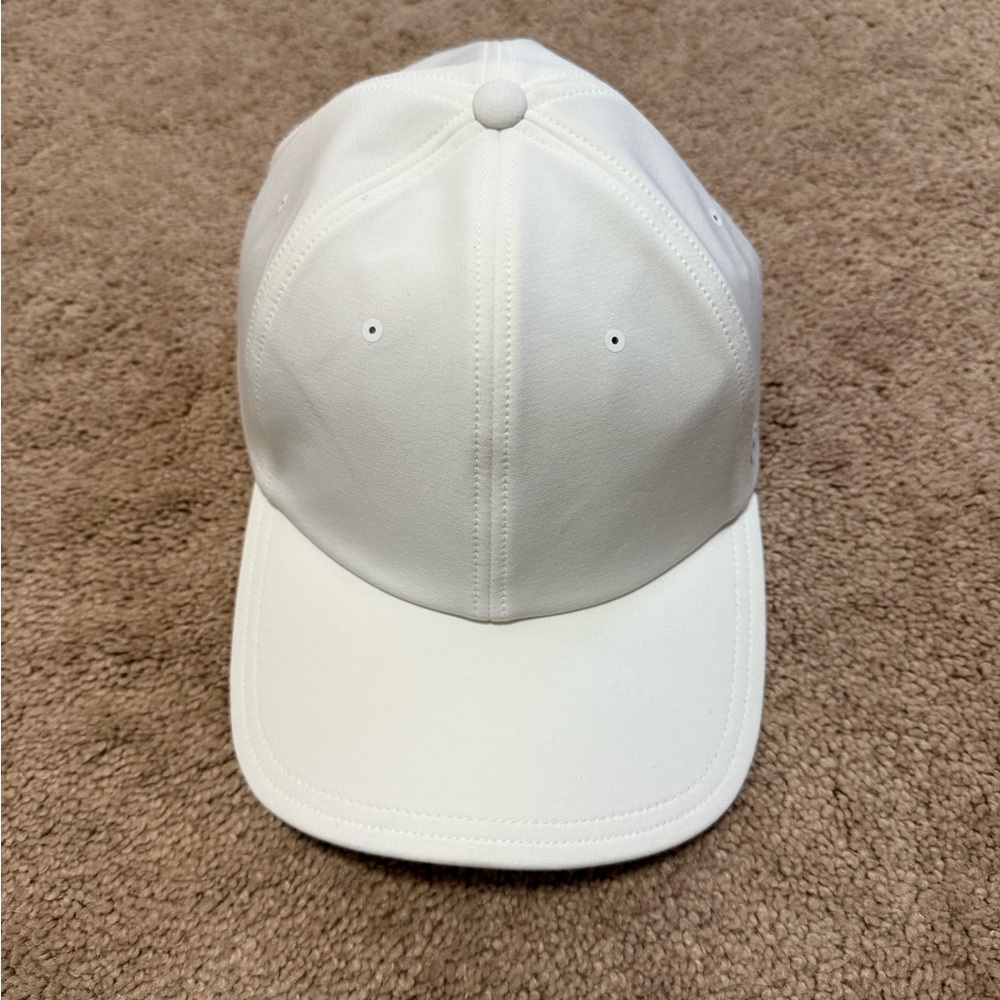 NWOT Lululemon Athletica White Baseball Hat Cap